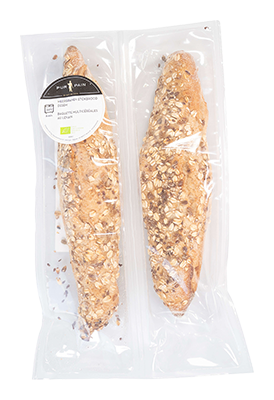 Pur Pain Meergranen stokbrood bio 2x190g