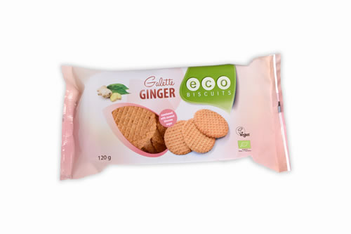 Eco-Bisc. Gember galet bio 120g
