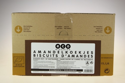 Eco-Bisc. Amandelkoekje bio 3kg