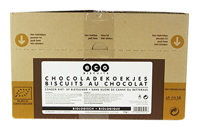 Eco-Bisc. Chocoladekoekje bio 3kg