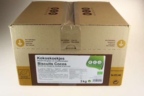 Eco-Bisc. Kokoskoekje bio 3kg