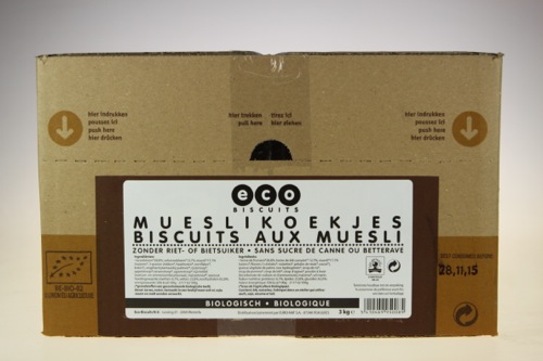 Eco-Bisc. Mueslikoekje bio 3kg