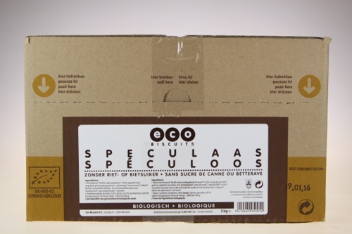 Eco-Bisc. Speculaaskoekje bio 3kg