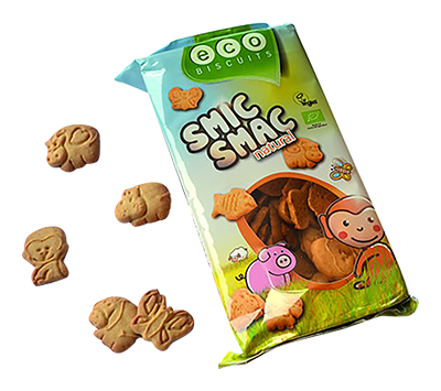 Eco-Bisc. Smic smac natural bio 150g