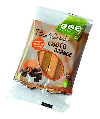 Eco-Bisc. Choco-orangekoek bio 45g