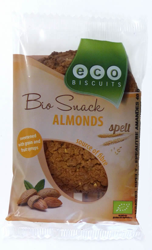 Eco-Bisc. Spelt amandelkoek bio 40g