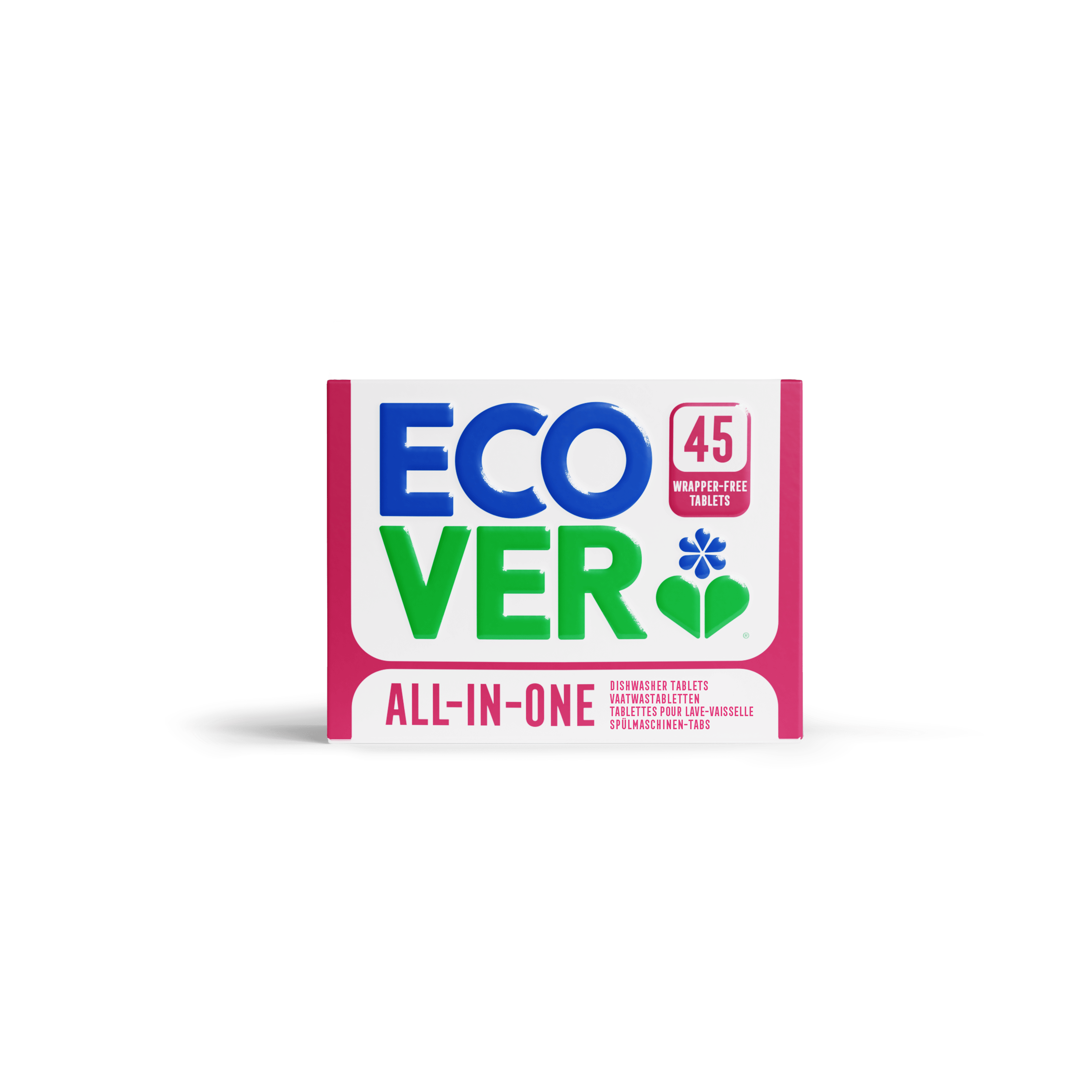 Ecover Vaatwasmachine tabletten(45) all-in one 0.788kg