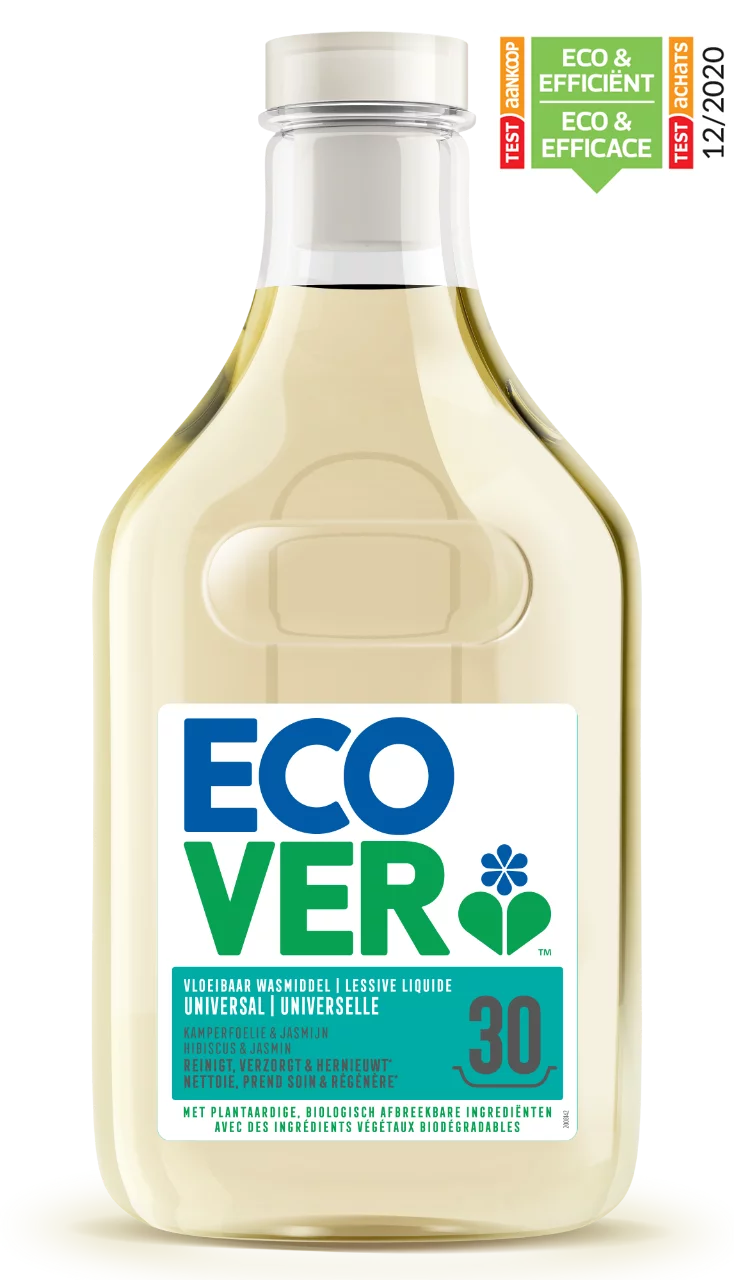 Ecover Vloeibaar wasmiddel zwart limoen & lotus 1.43L