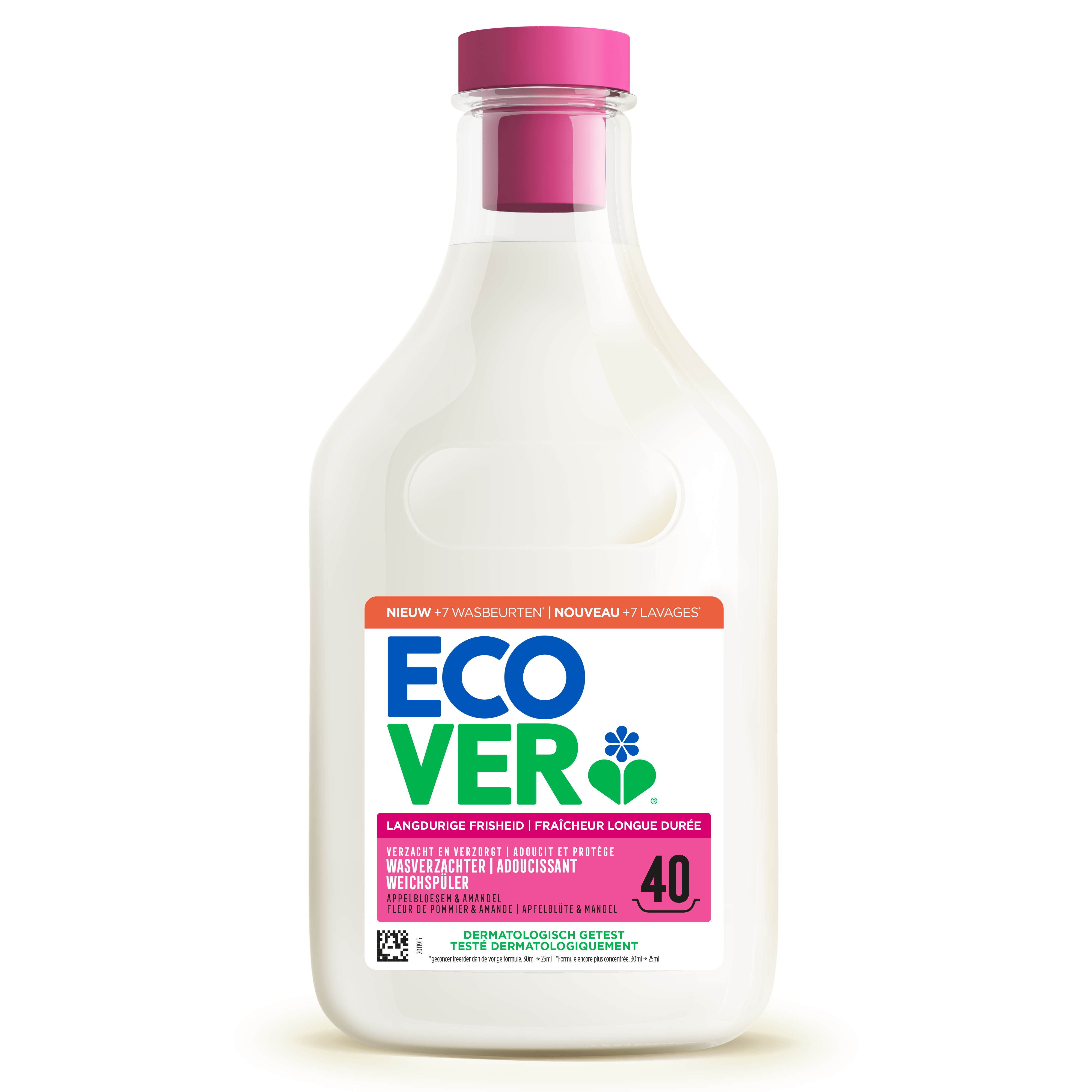 Ecover Wasverzachter concentrate appelbloesem en amandel 1L