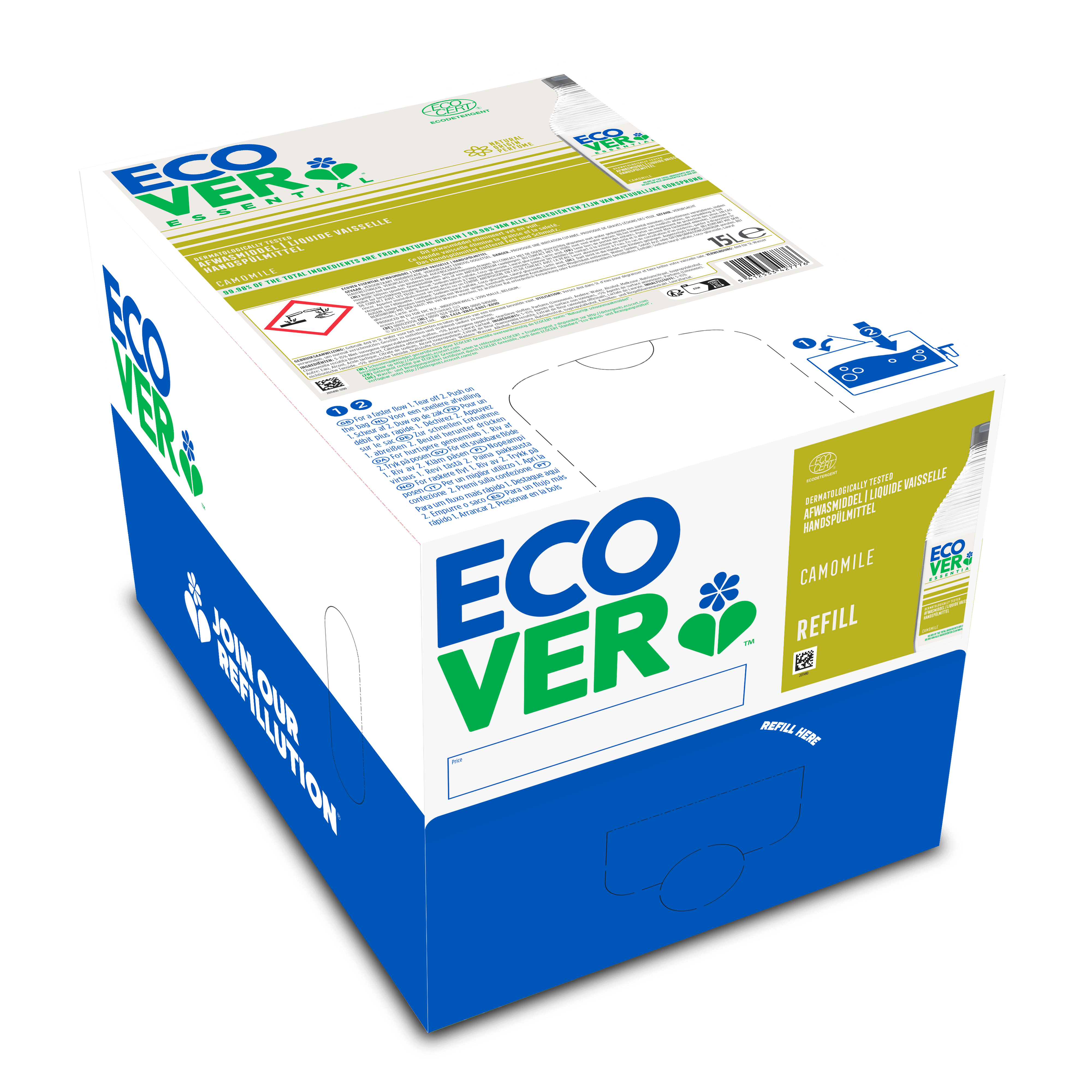 Ecover Essential Afwasmiddel kamille 15L