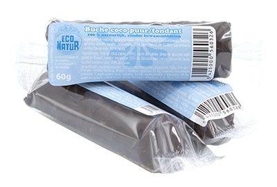 Eco Natur Kokosbuchers pure chocolade 60g