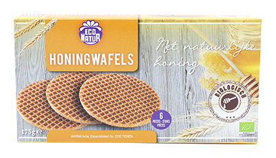 Eco Natur Honingwafels bio 175g