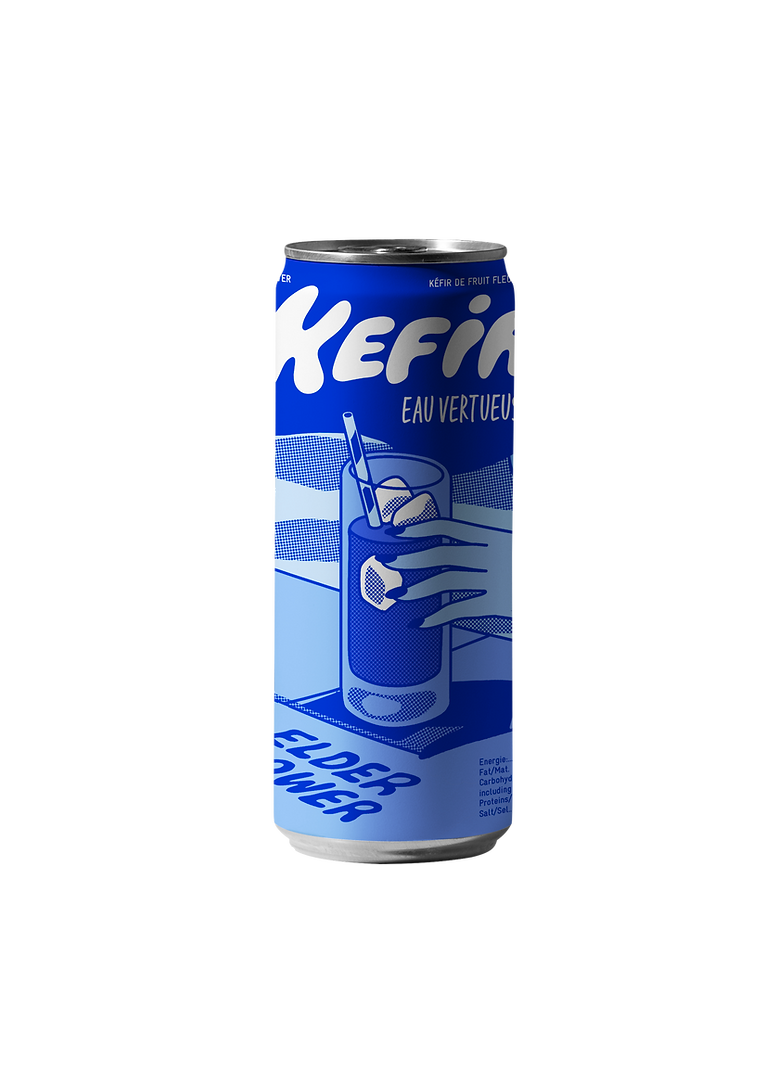 Kéfir Eau Vertueuse Vlierbloesem bio 250ml