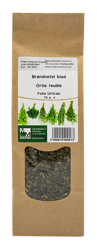 Marma Brandnetel blad 70g - Urtica dioica (folium)