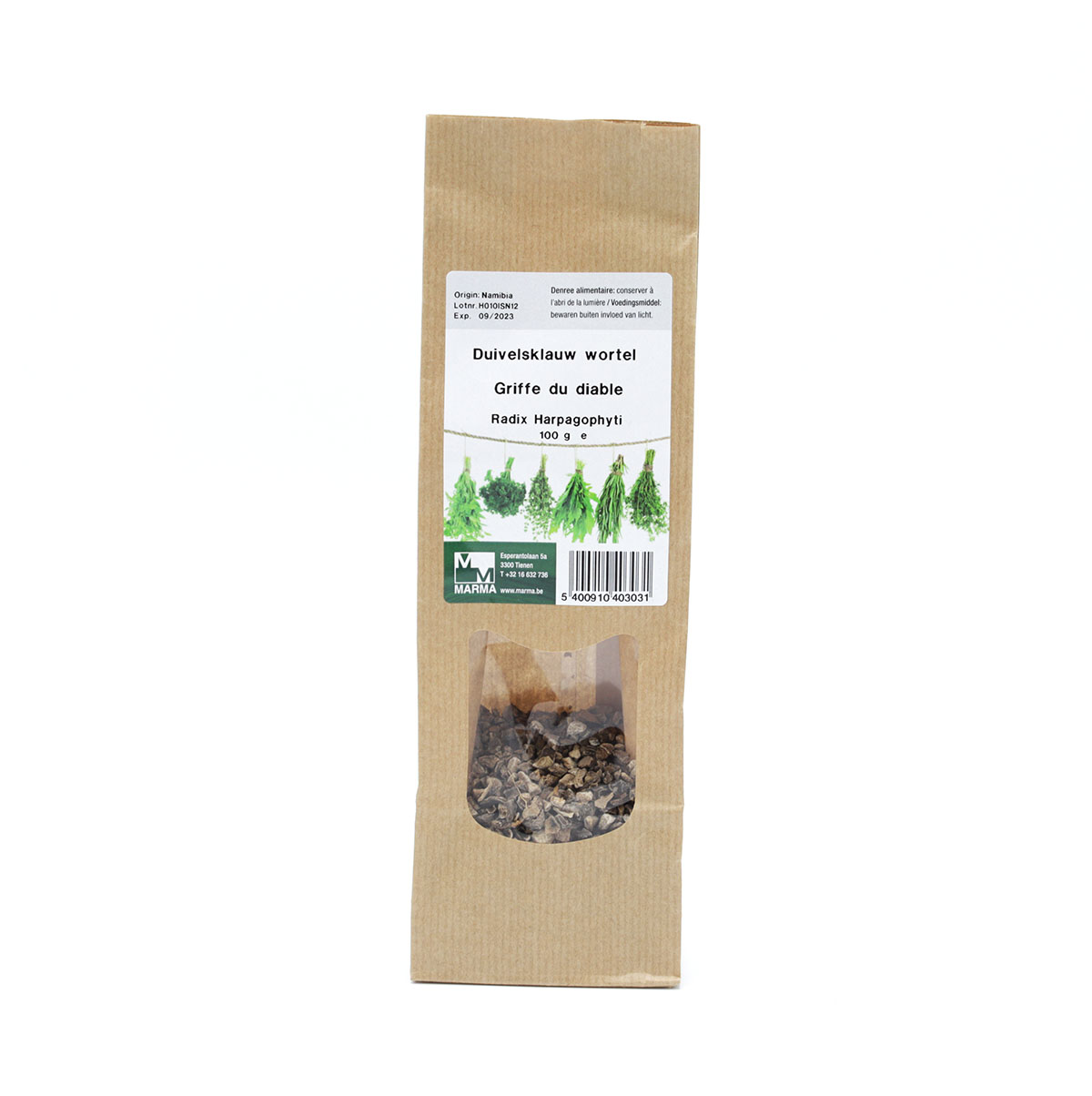 Marma Duivelsklauw wortel 100g - Harpagophytum procumbens