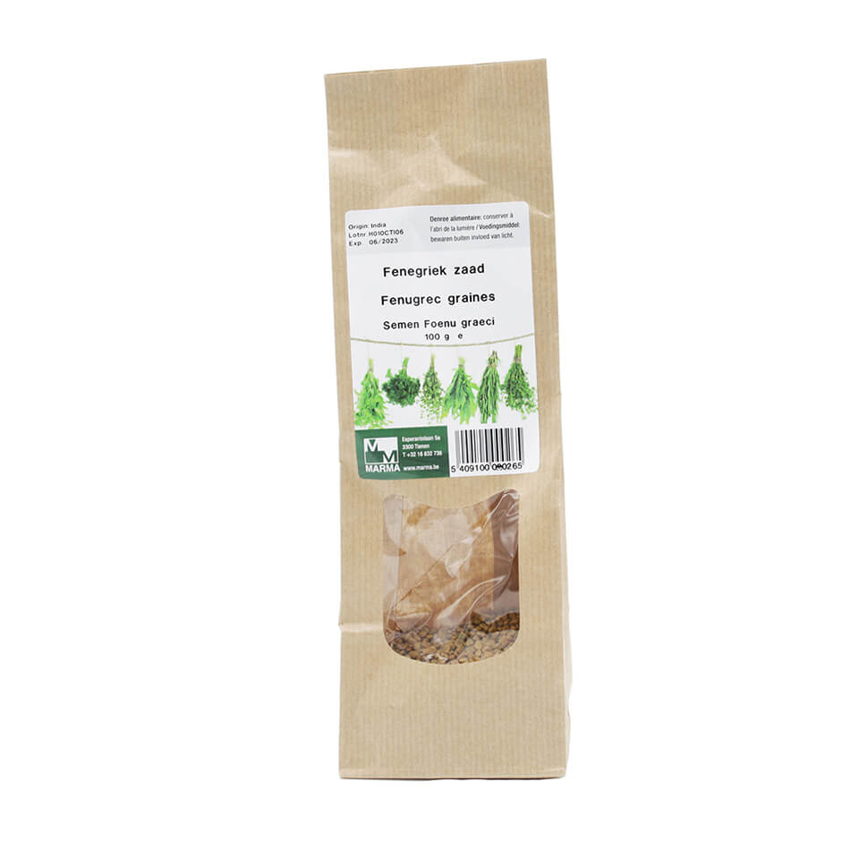 Marma Fenegriekzaad 100g - Trigonella foenum-graecum
