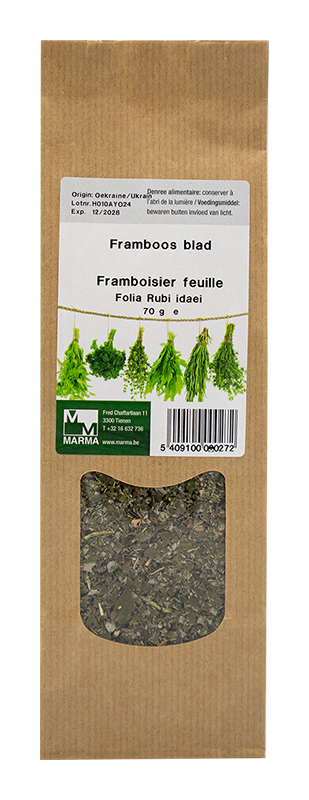 Marma Framboos blad 70g - Rubus idaeus