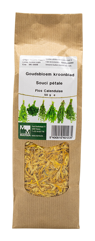 Marma Goudsbloem kroonblad 50g - Calendula officinalis