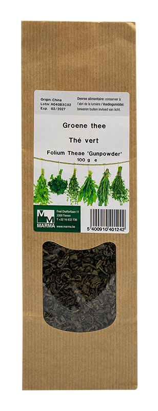 Marma Groene thee gunpowder 100g