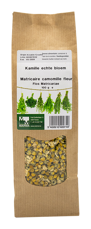 Marma Kamille echte bloem 100g - Matricaria recutita