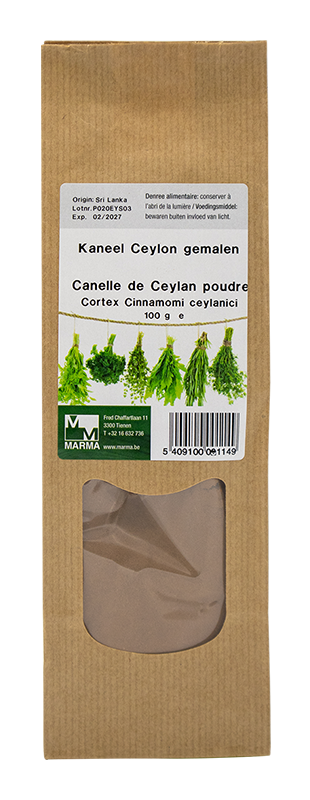 Marma Kaneel ceylon gemalen 100g