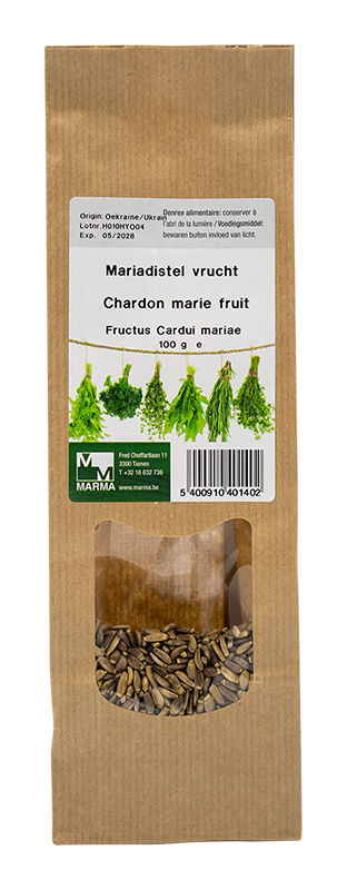 Marma Mariadistel vrucht 100g - Silybum marianum