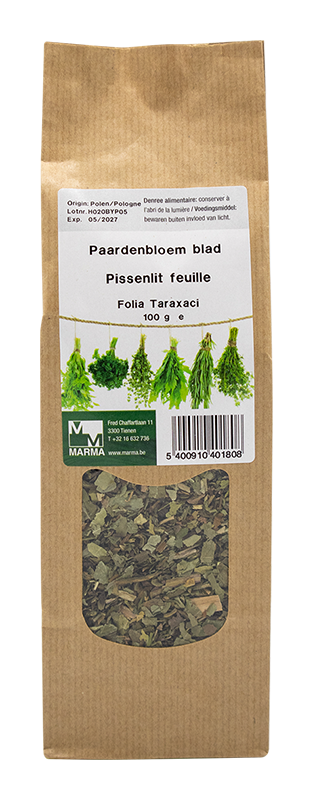 Marma Paardenbloem wortel gesn. 100g - Taraxacum officinale