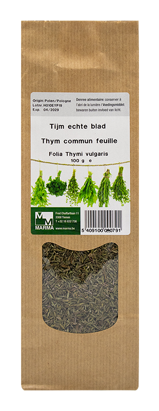 Marma Tijm echte blad 100g - Thymus vulgaris