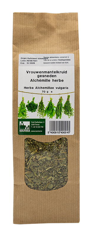 Marma Vrouwenmantelkruid gesneden 70g - Alchemilla vulgaris