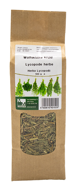 Marma Wolfklauw kruid 100g - Lycopodium clavatum