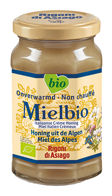 Mielbio Italiaanse alpenhoning bio 300g