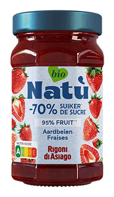 Natù Aardbeien confituur bio 240g
