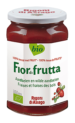 Fiordifrutta Aardbeien confituur bio 630g - 9725