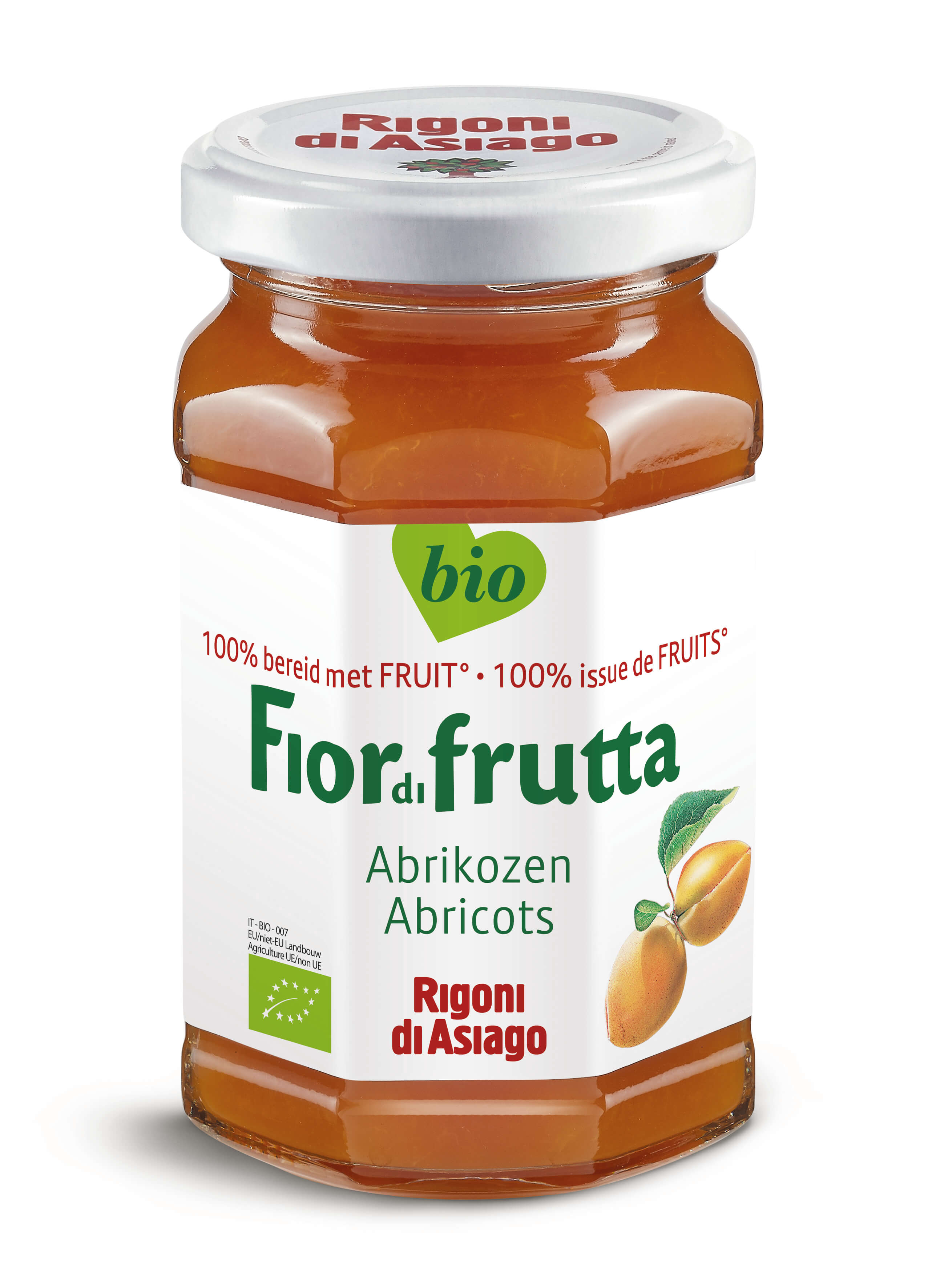 Fiordifrutta Abrikozen confituur bio 250g - 9700