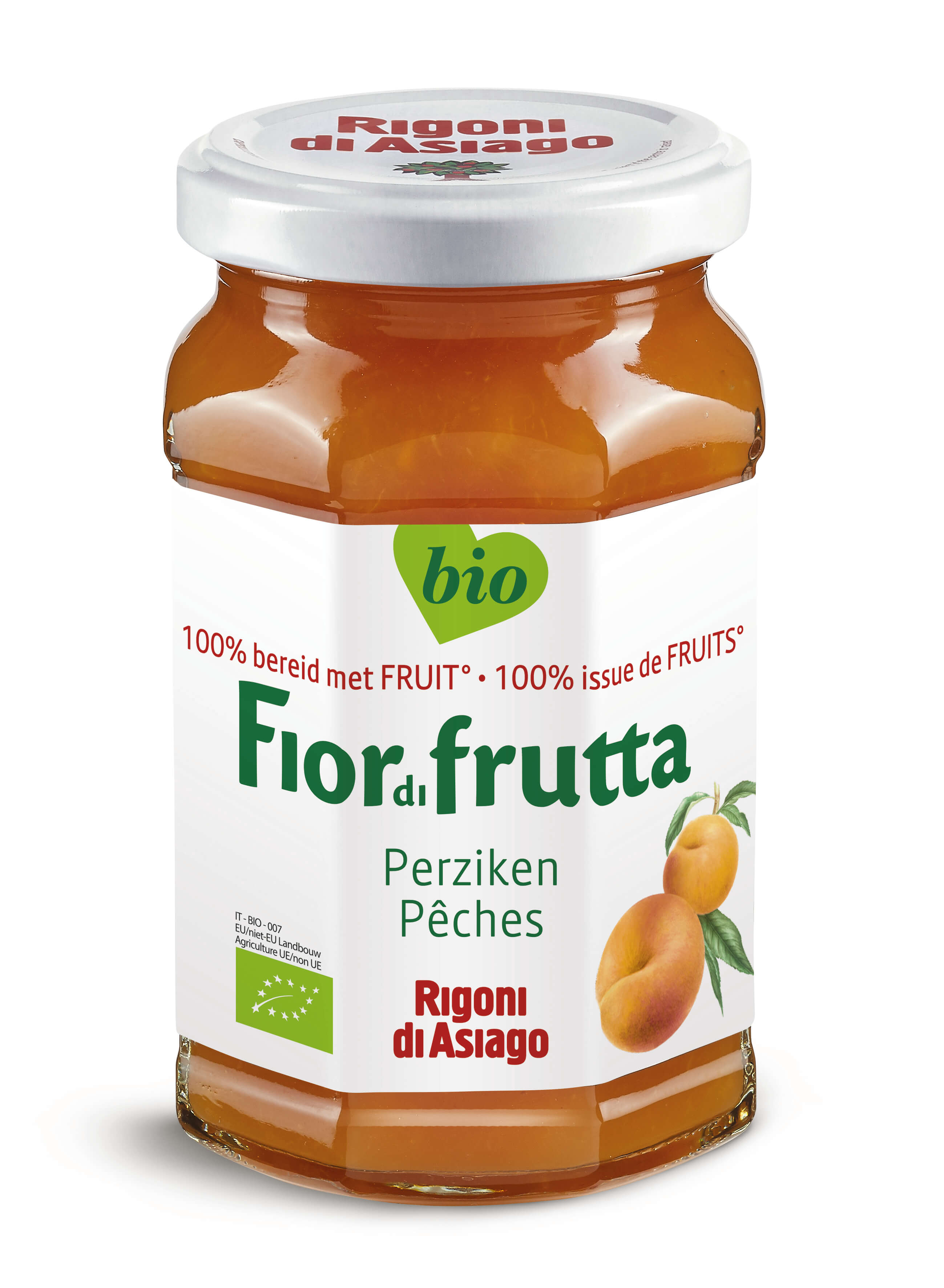 Fiordifrutta Perziken confituur bio 250g - 9711
