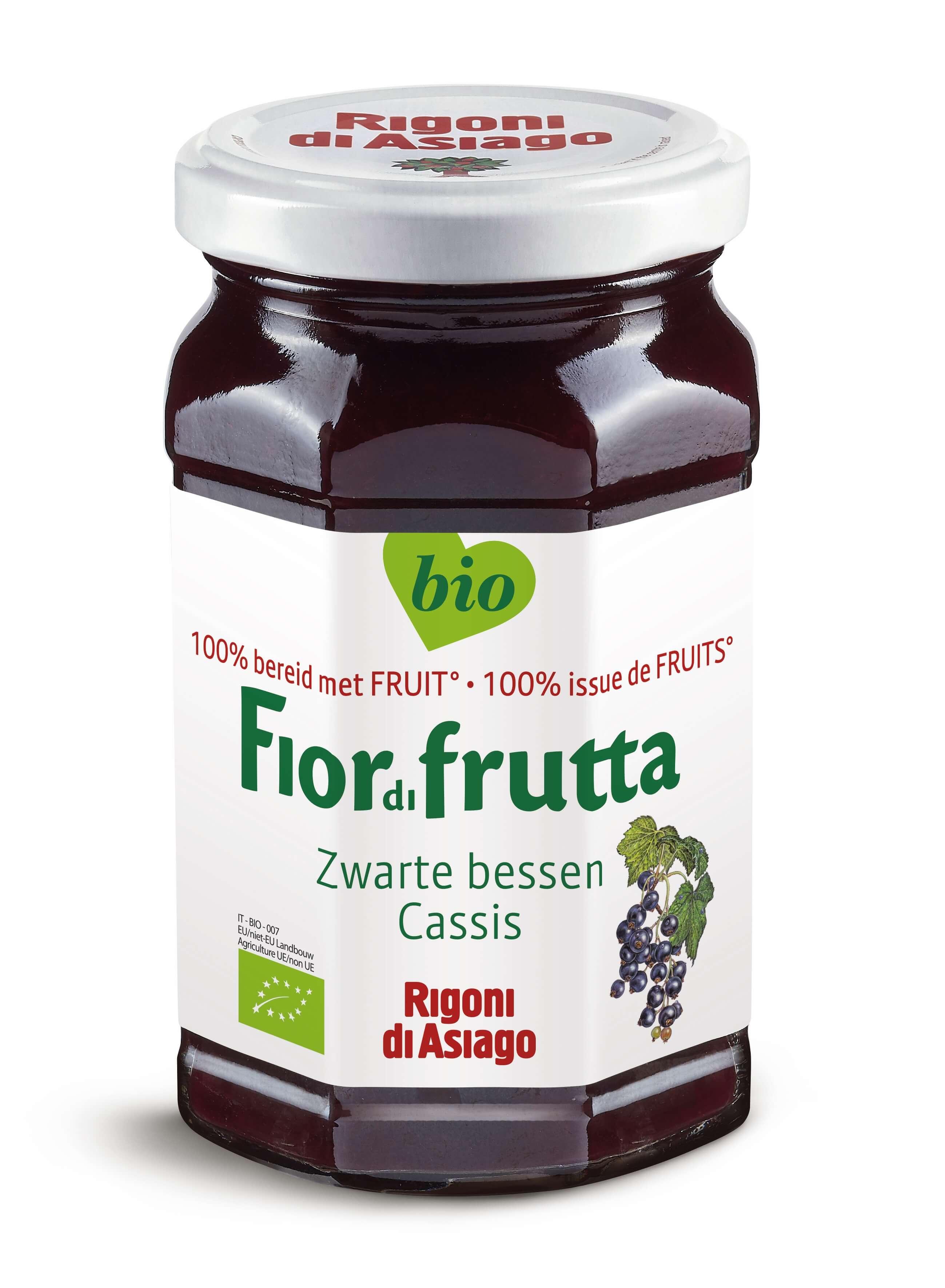 Fiordifrutta Zwarte bessen confituur bio 250g - 9706