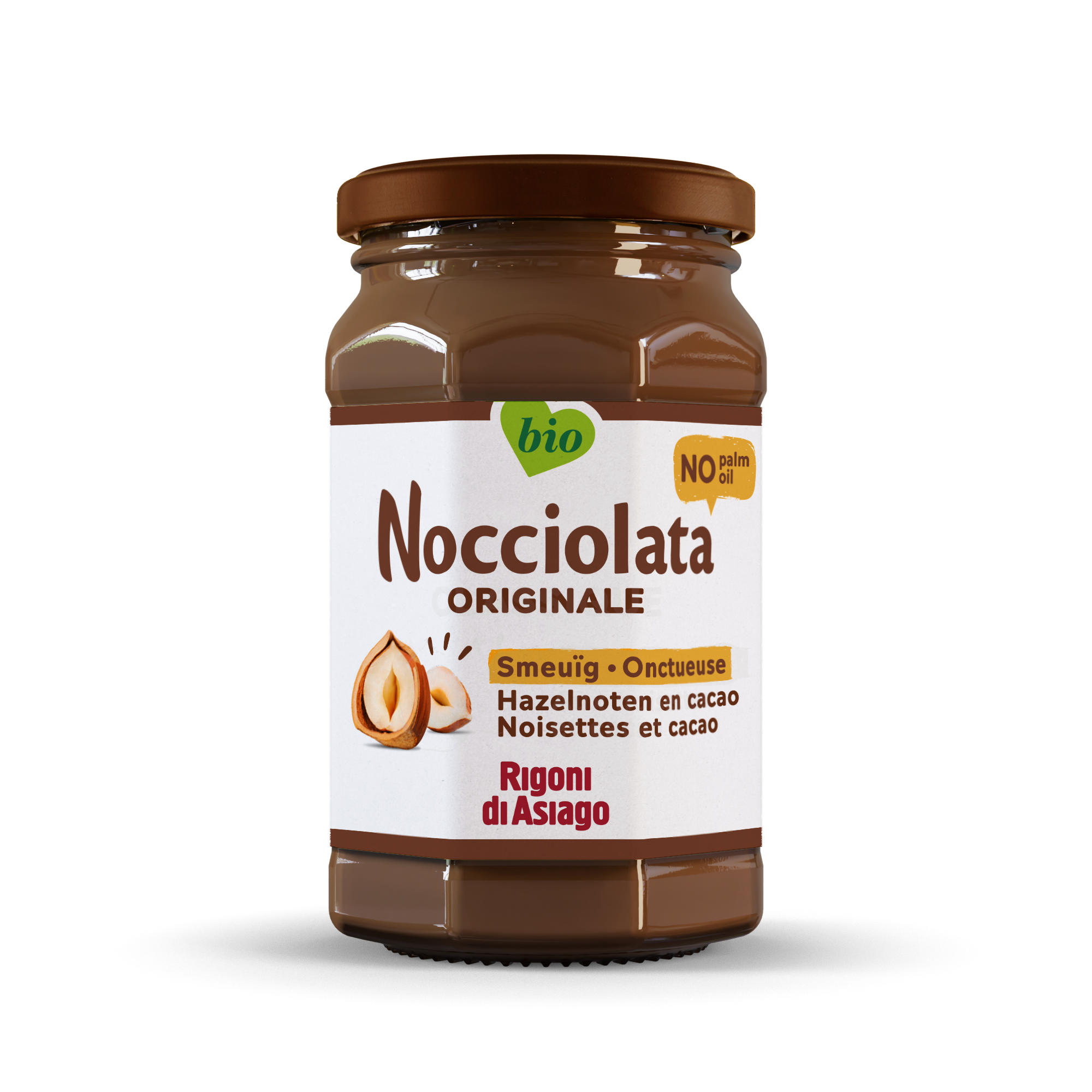 Nocciolata Hazelnootpasta bio 250g - 9600
