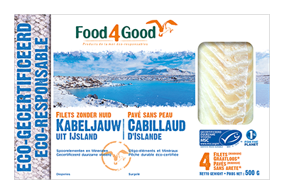 Food4Good Kabeljauw msc 500g