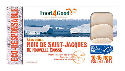 Food4Good Sint-Jacobsvruchten msc 300g