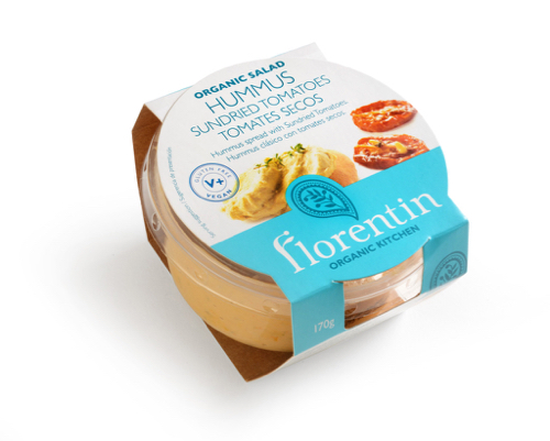 Florentin Hummus zongedroogde tomaat bio 170g