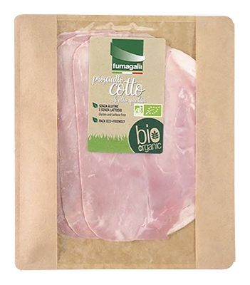 Fumagalli Proscuitto cotto (gekookte ham) bio 70g