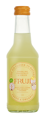 Fruji Sparkling pompelmoes en gember bio 250ml