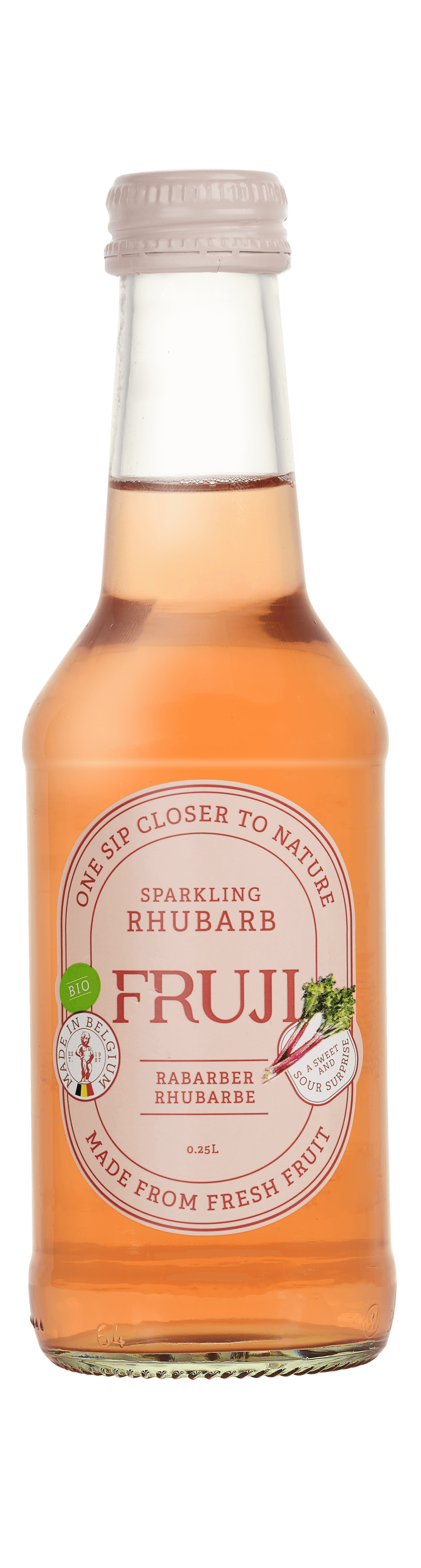 Fruji Sparkling rabarber bio 250ml