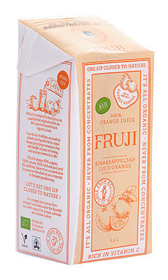 Fruji Sinaasappelsap bio 200ml