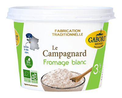 Gaborit Magere boerenkwark 3% bio 500g