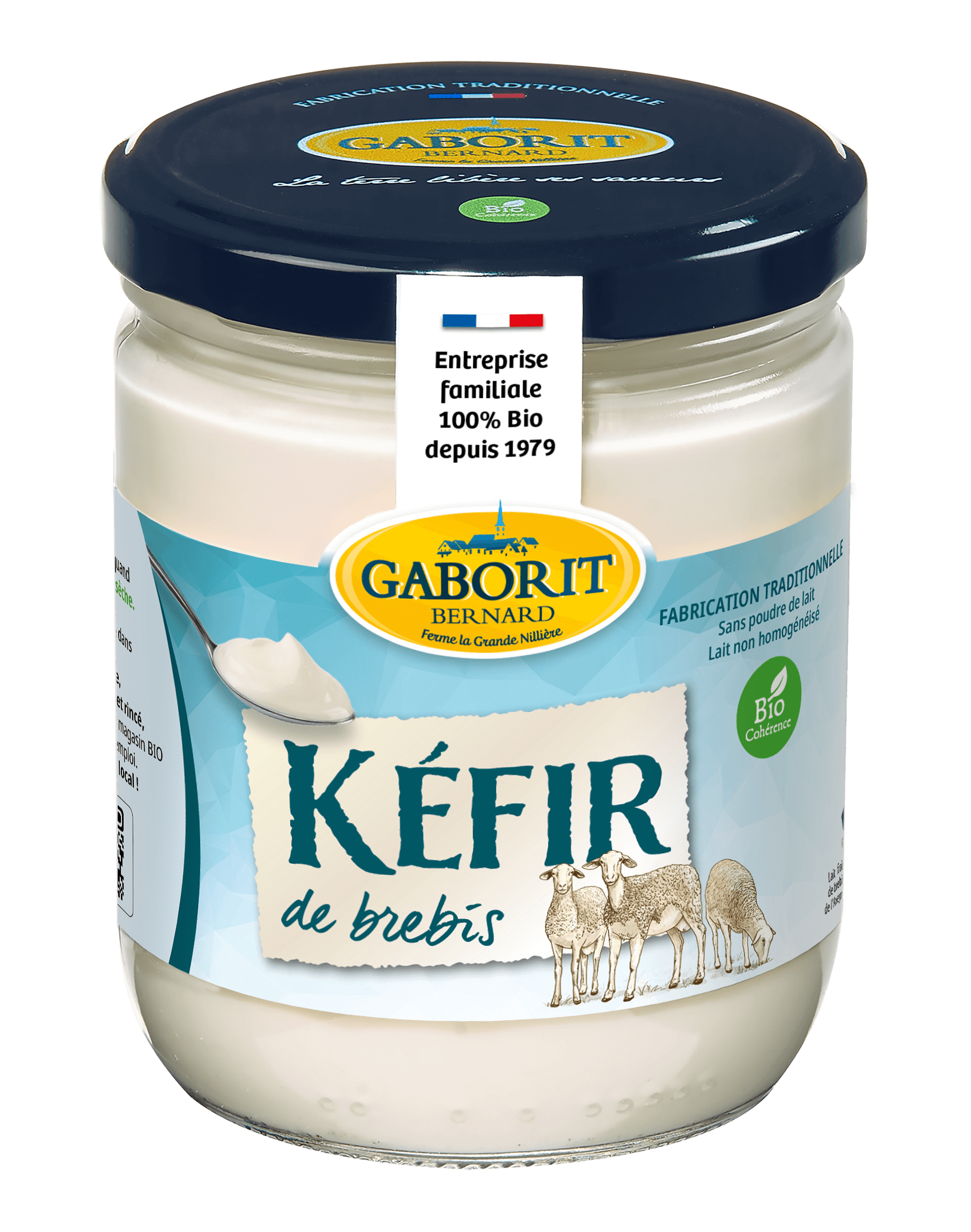 Gaborit Kefir van schapenmelk bio 400g