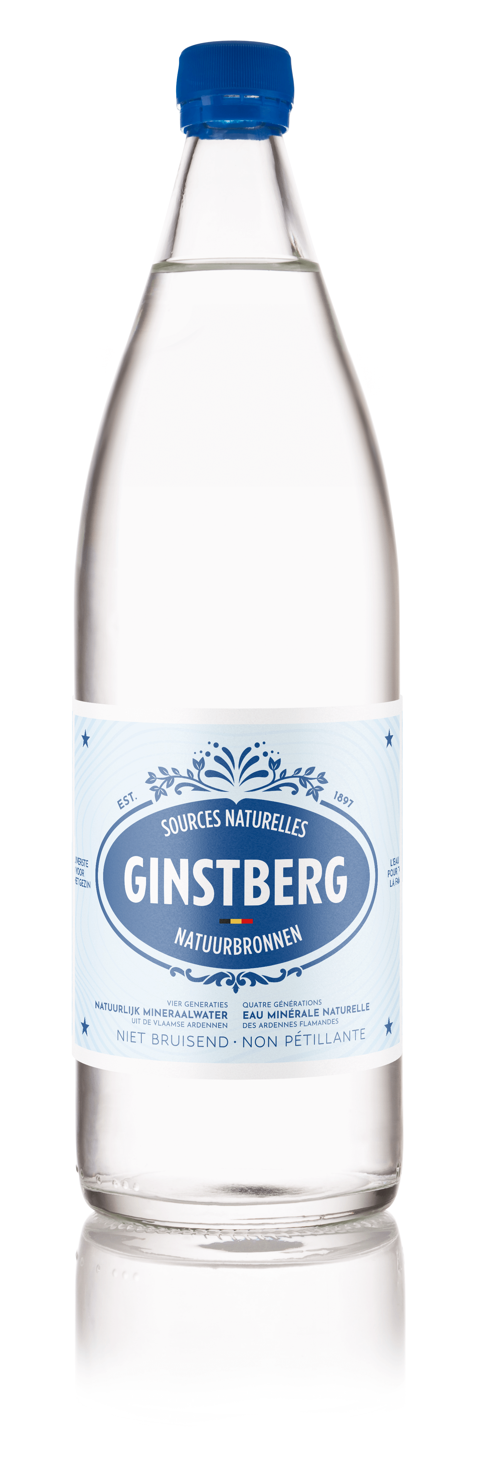 Ginstberg Mineraalwater plat 1L