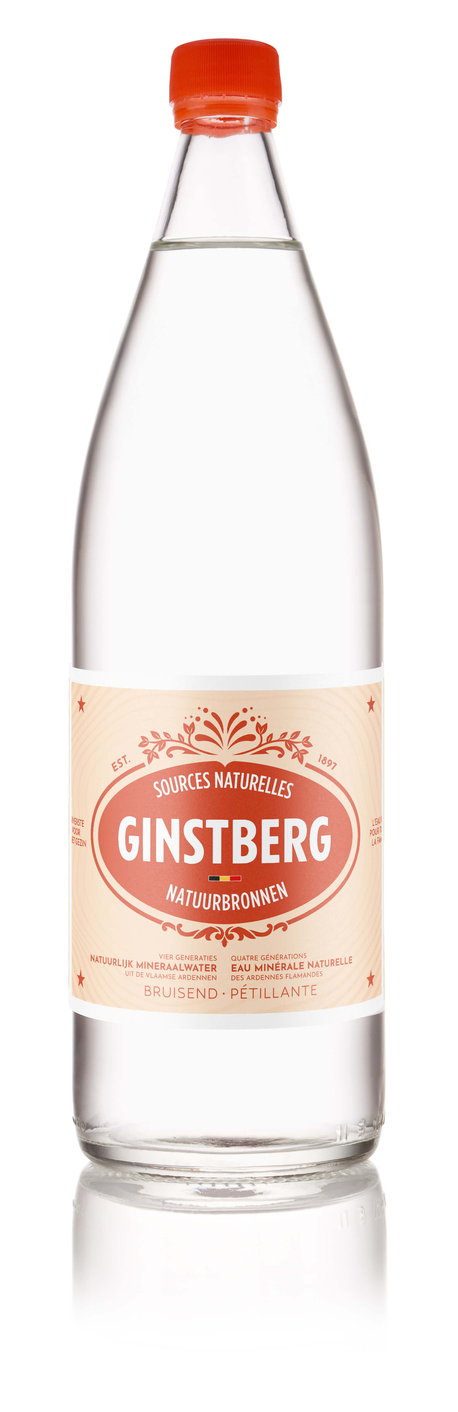 Ginstberg Mineraalwater bruis 1L