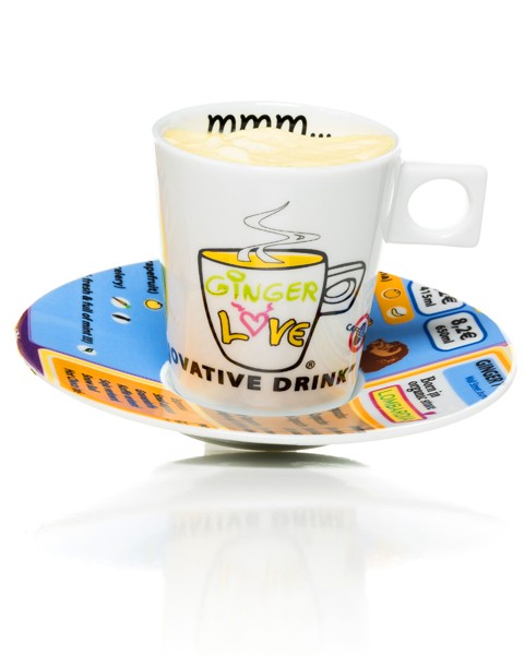 LFC GingerLove porceleinen tas + ondertas