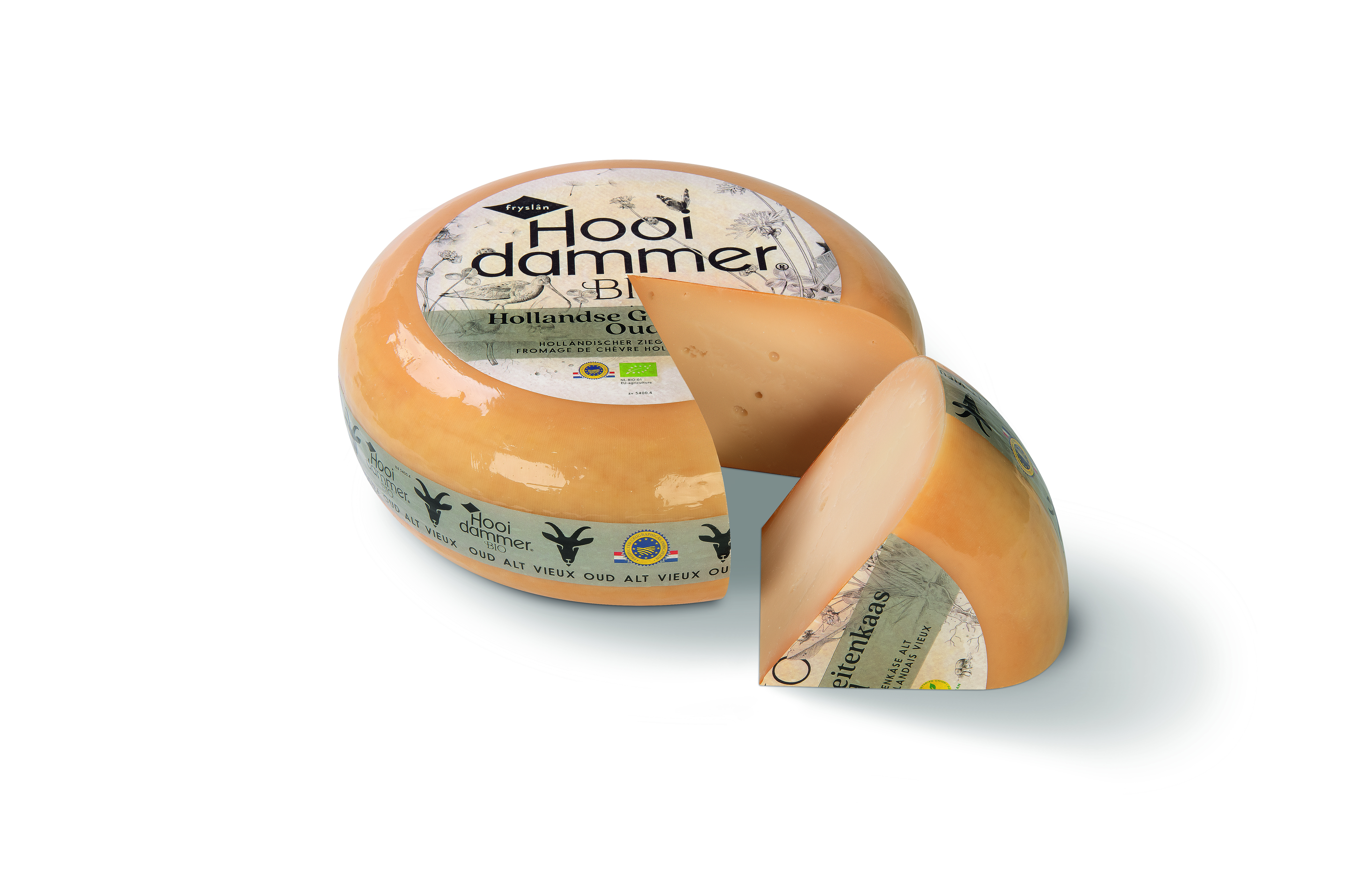 Hooidammer Kaas geit oud bio 4.5kg